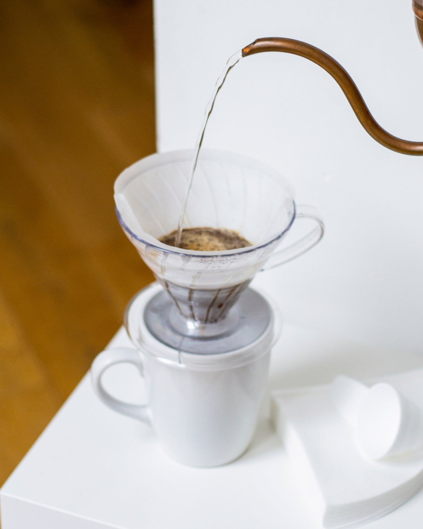 Hario V60 - Plastic Coffee Dripper - Size 02