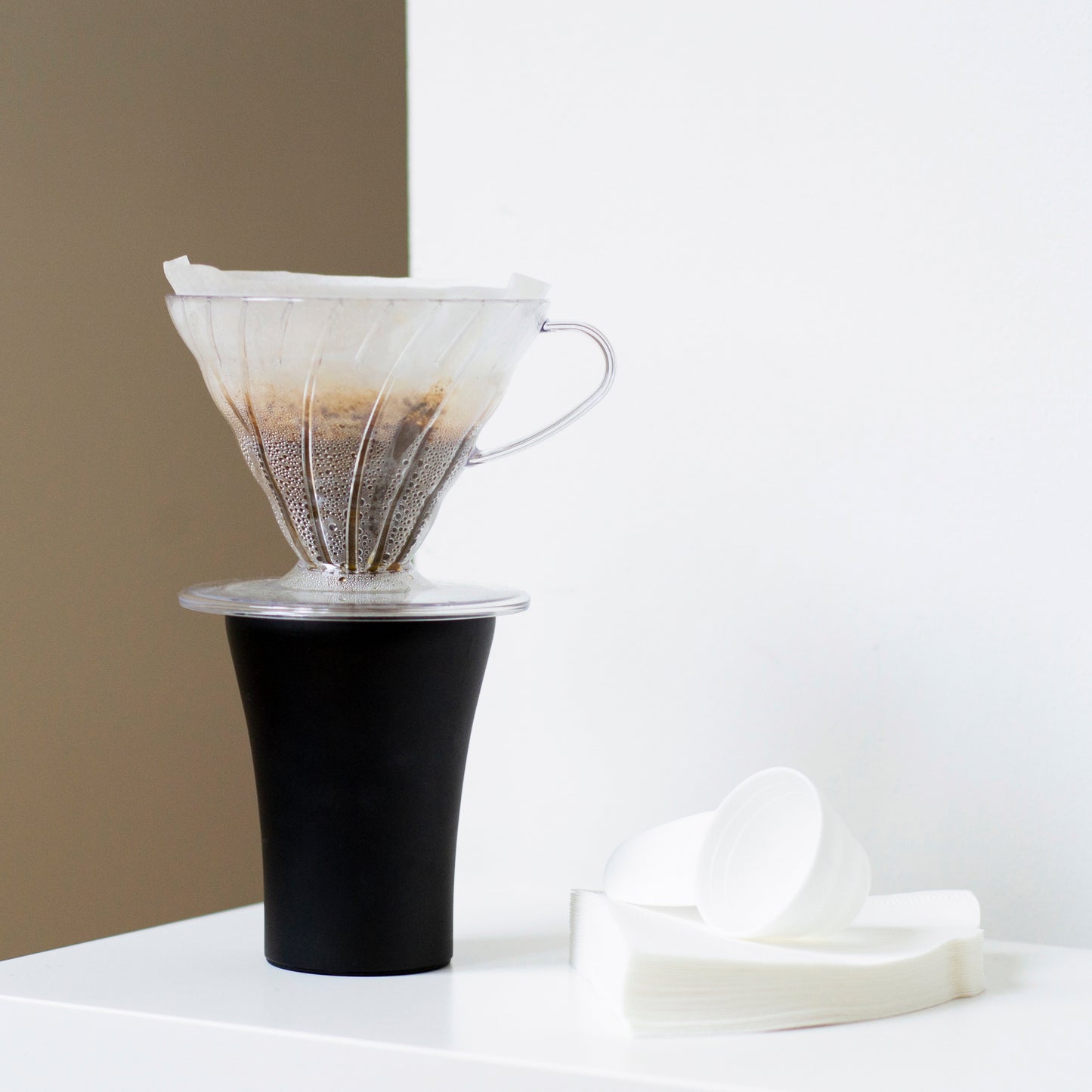 Hario V60 - Plastic Coffee Dripper - Size 02